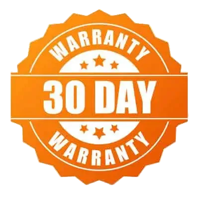 30-Days Warranty